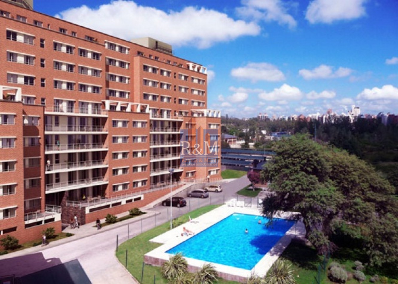 MILENICA UNIVERSITARIA: DPTO 1D CON BALCON Y COCHERA