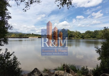 LA FALDA: LOTE 1.300 m2 A MTS LAGO